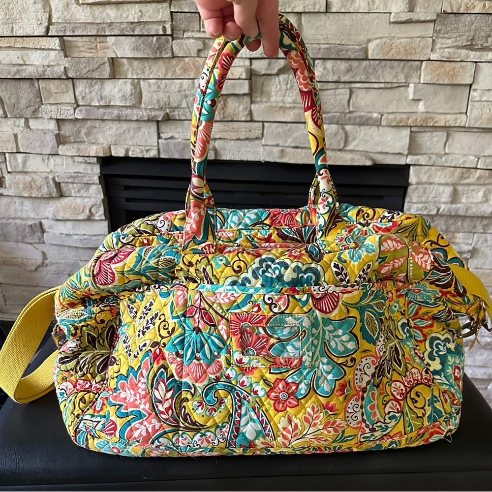 Vera Bradley large duffel bag